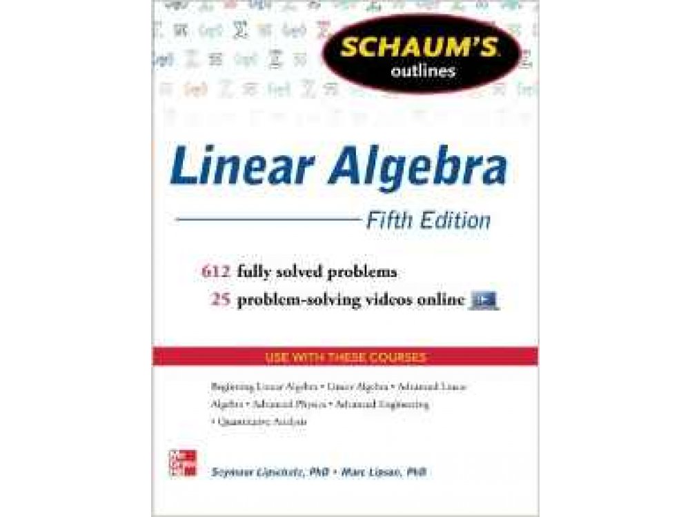 Linear Algebra Schaum's Outline