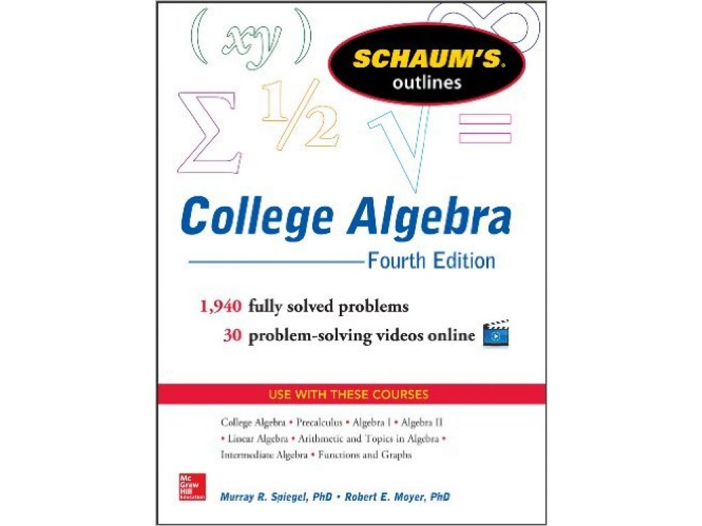 College Algebra Schaum's Outline