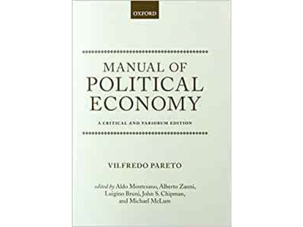 Manual of Political Economy: A Critical and Variorum Edition