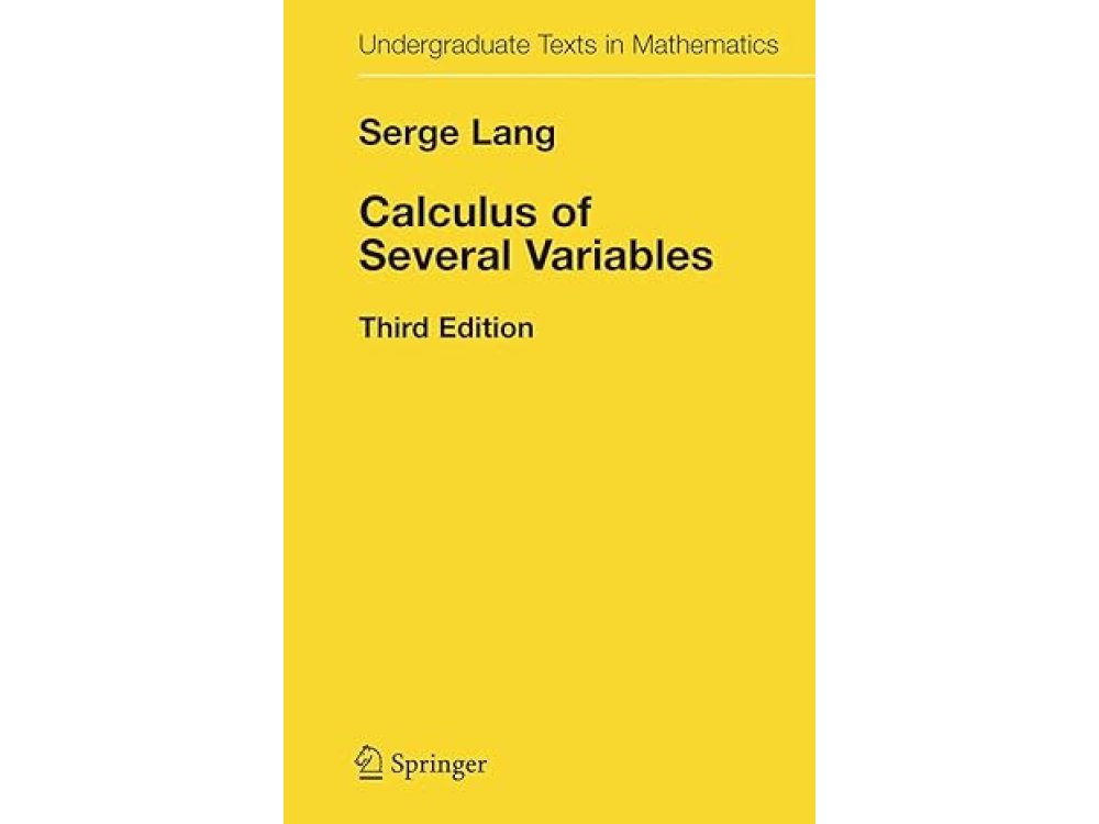 Calculus of Several Variables