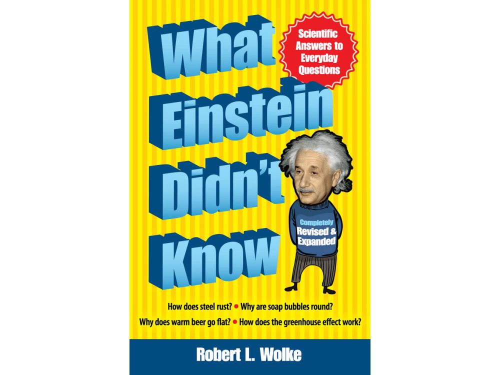 What Einstein Didn't Know : How Does Steel Rust? Why are Soap Bubbles  Round? Why Does Warm Beer Go