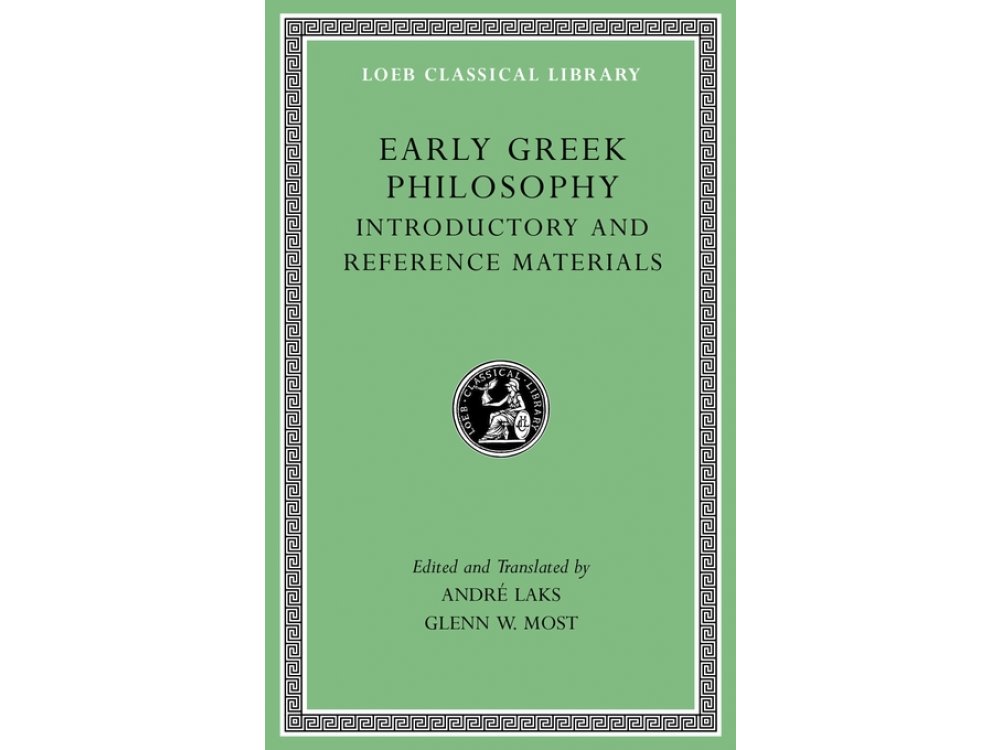 Early Greek Philosophy: Introductory and Reference Material