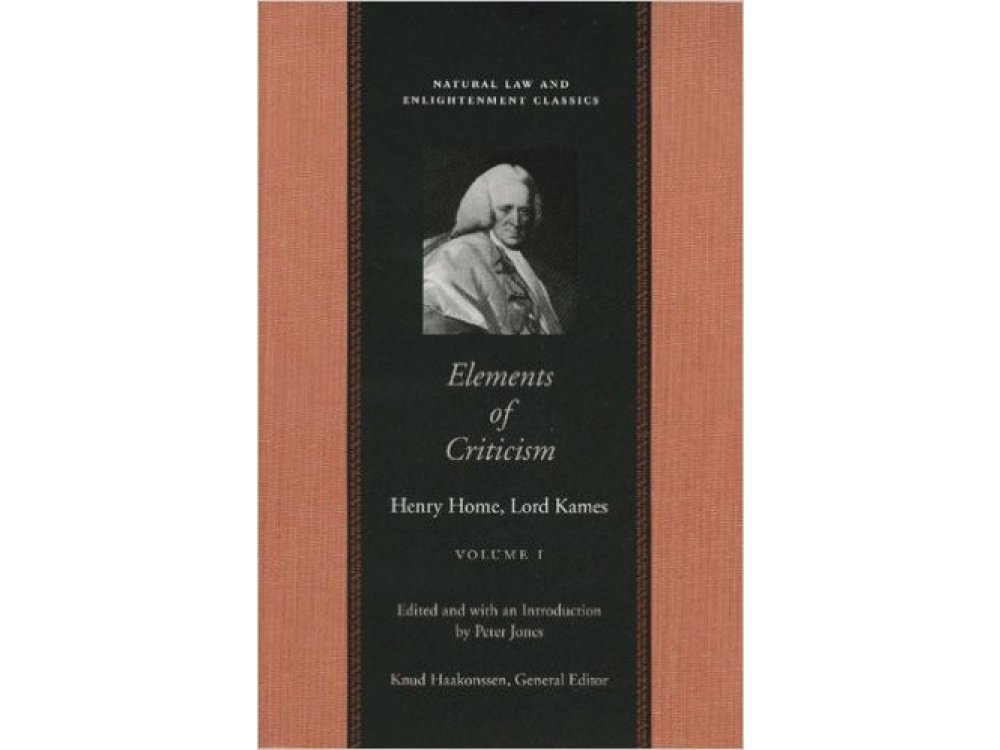 Elements of Criticism (2 Volumes Set)