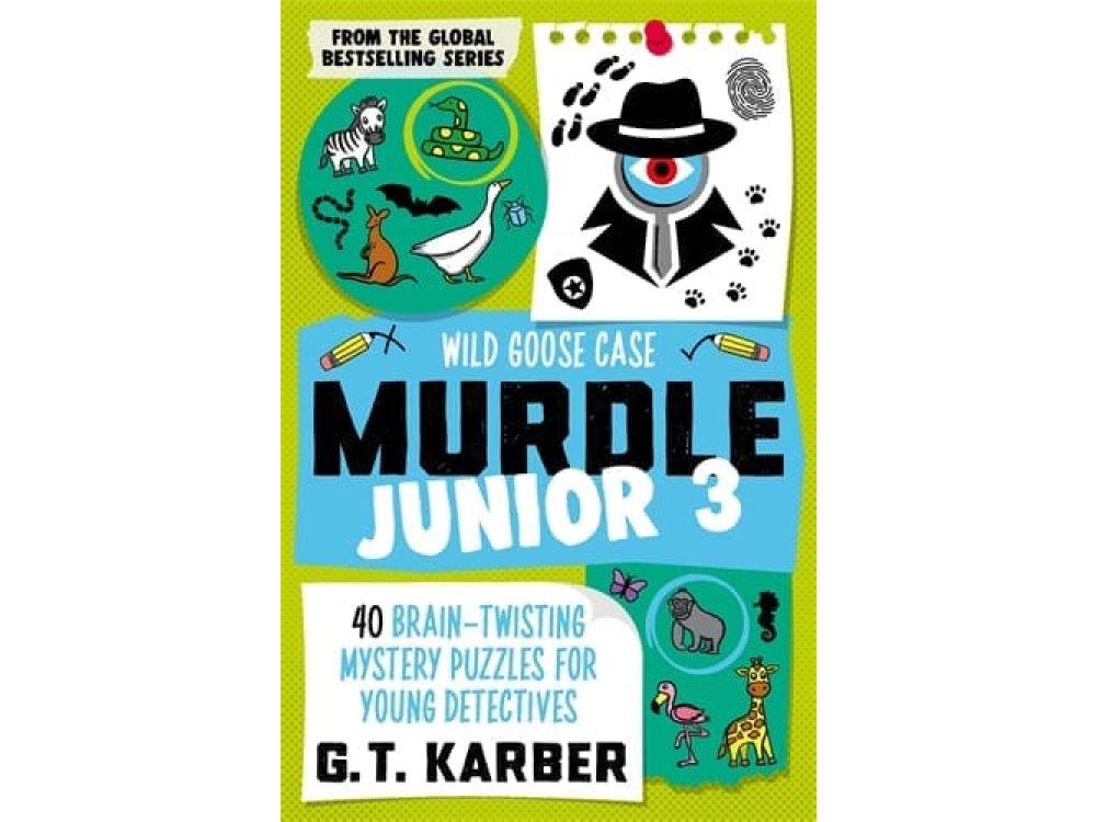 Murdle Junior 3: Wild Goose Case: 40 Brain-Twisting Mystery Puzzles for Young Detectives