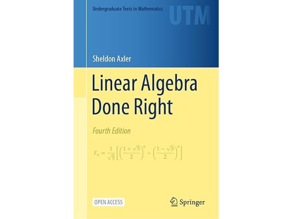 Linear Algebra Done Right