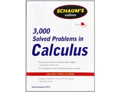 3000 Solved Problems in Calculus Schaum's Outline