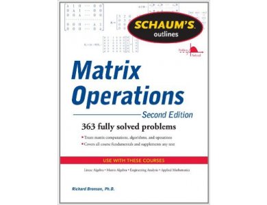 Matrix Operations Schaum's Outline