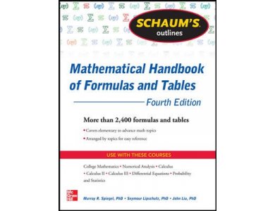 Mathematical Handbook of Formulas and Tables Schaum's Outline