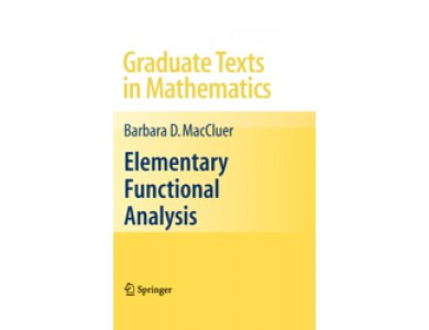 Elementary Functional Analysis