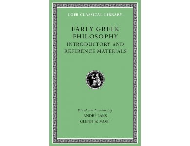 Early Greek Philosophy: Introductory and Reference Material