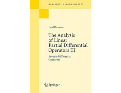 The Analysis of Linear Partial Differential Operators III: Pseudo-Differential Operators