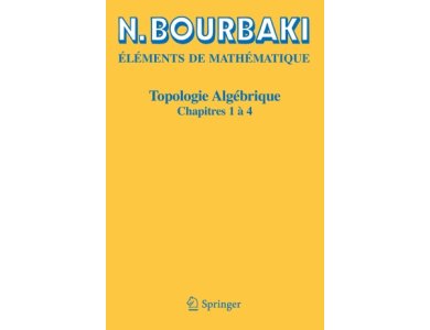 Topologie algebrique: Chapitres 1 a 4